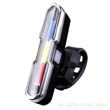 USB Luz trasera de bicicleta LED recargable